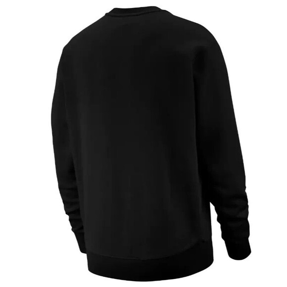 Nike Club Fleece Crewneck Sweatshirt Black Men Size MEDIUM BV2662-010 New - Picture 2 of 5